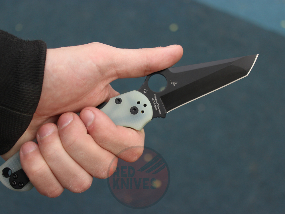 Нож Spyderco Paramilitary 2 Tanto Nat BLK G10 C81GM4TBK2