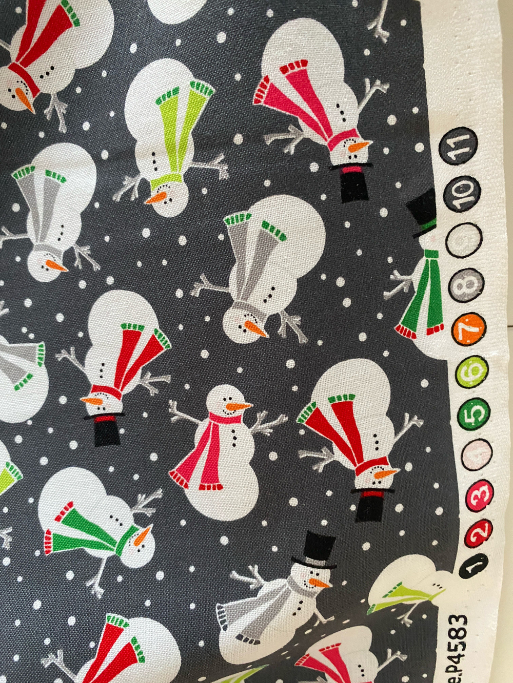 Ткань Новогодняя 100% хлопок. 50х55см. пэчворк (Италия)