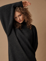 D0341-8101 Платье dbr, антрацит