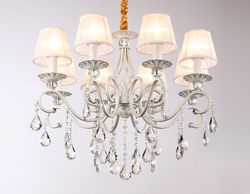 Ambrella Подвесная люстра с абажурами и хрусталем Traditional TR4548