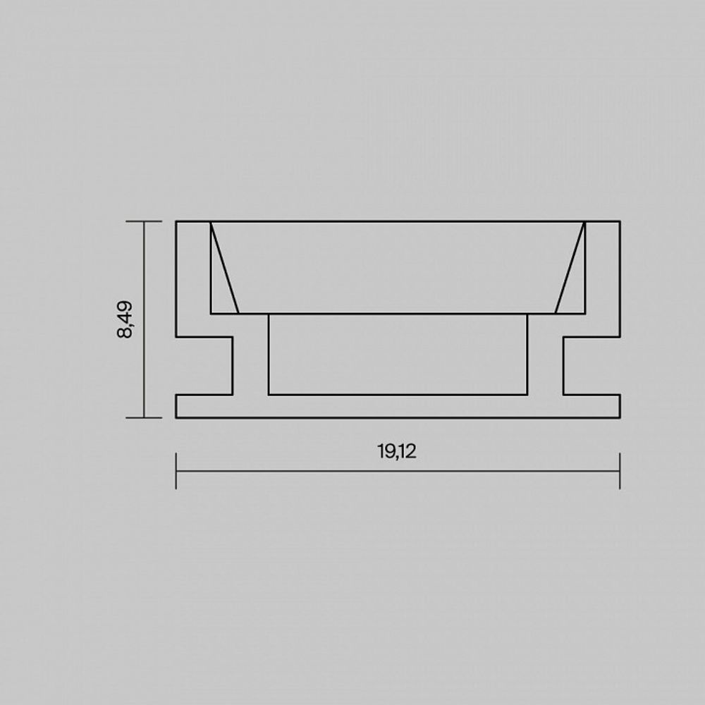 Короб встраиваемый в пол Maytoni  636007