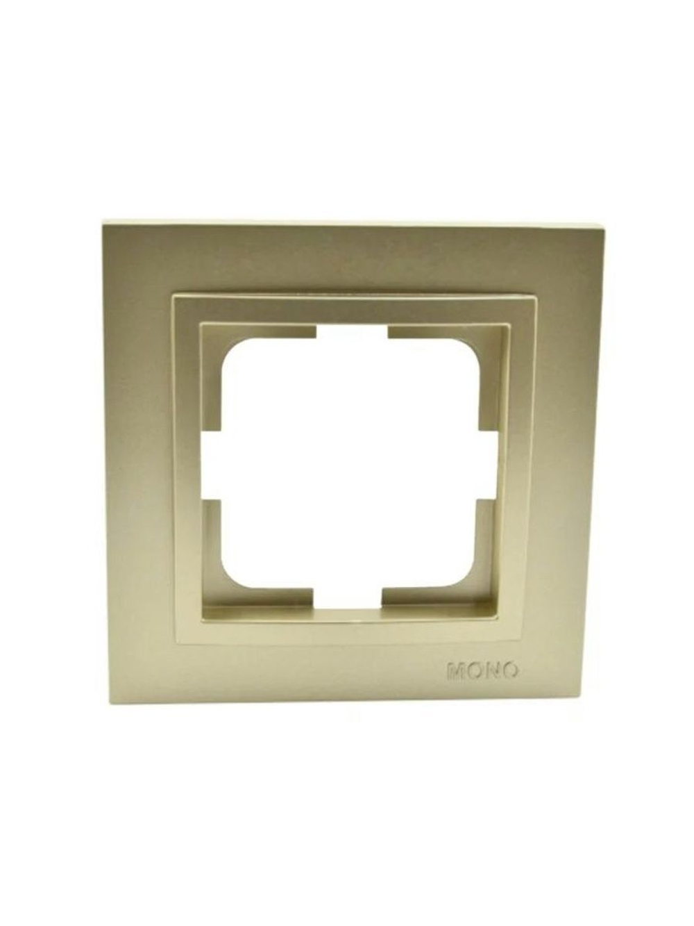 Рамка1-я Mono Electric DESPINA титан 102-220000-160