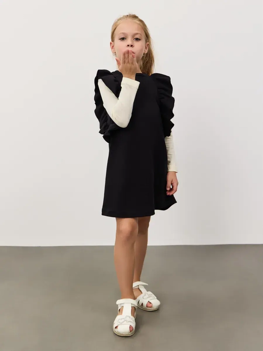 Платье детское BH Stars "Сияние Арктики", 100% хлопок