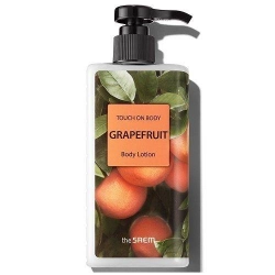 The Saem Touch On Body Grapefruit Body Lotion освежающий лосьон для тела с грейпфрутом