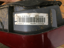 Фонарь правый Kia Rio 3 (QB) 15- б/у оригинал 924044X500