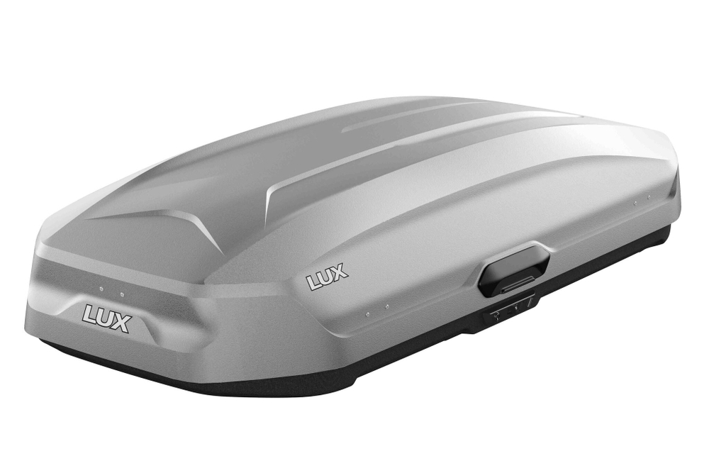 Автобокс на крышу LUX TAVR 197 (520 литров) серый матовый