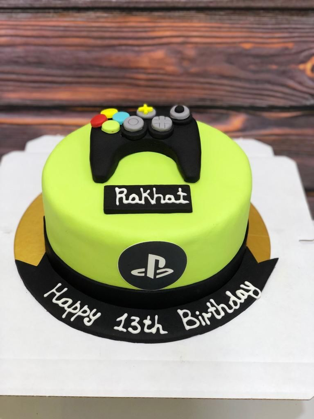 Торт ИксБокс, Плейстейшн, Xbox, Play station, геймеру, киберспортсмену, мальчику на день рождение