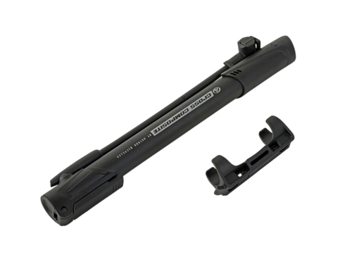 Насос пластик. AAP Cross Composite шланг.+ножн. упор. 120PSI универсальный гол-ка Т-ручка черный AUTHOR