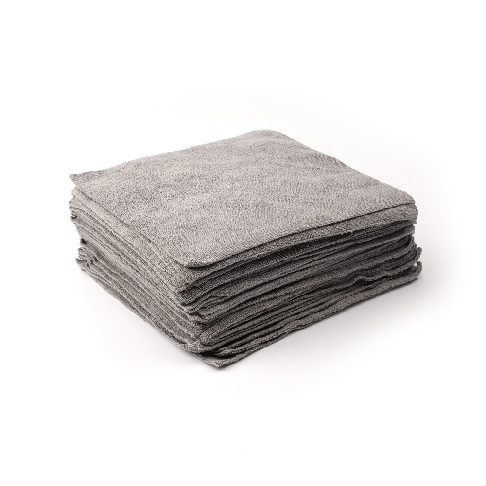 Микрофибровое полотенце набор 50 шт MaxShine, 30*30 см, без оверлока, 260 г/м, 1103030G
