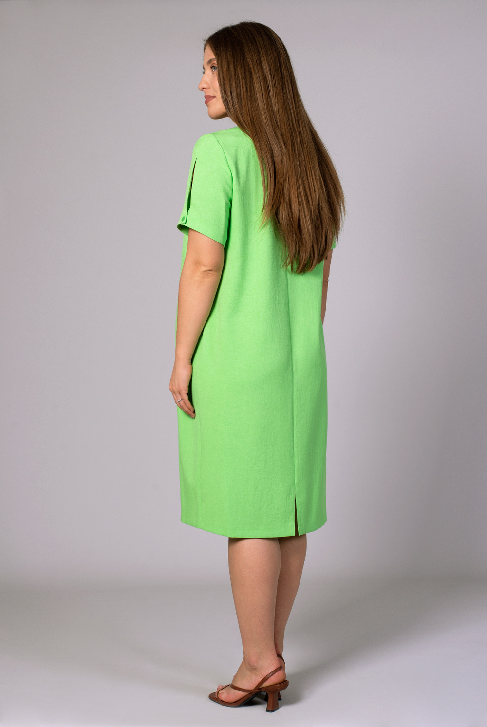 Платье женское 4014ВП, салатовый #259Са054014ВП