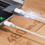 Кабель USB C - USB C, 480Mbps, 3A, QC4.0/PD3.0, 60W, 2m, UGREEN 60520