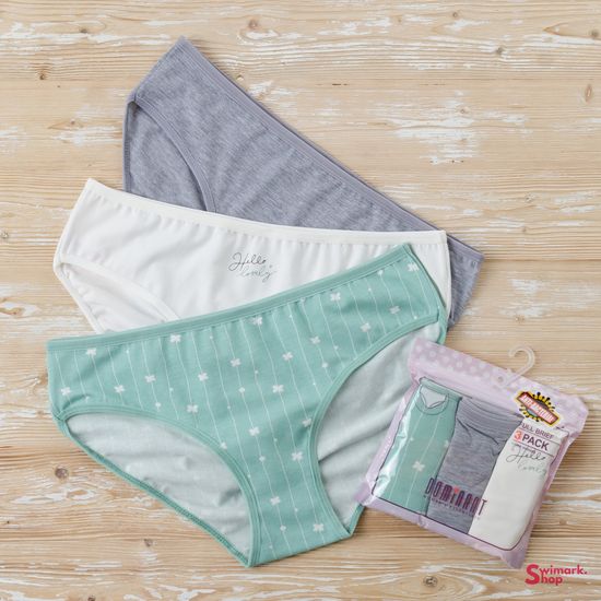 Трусики женские DOMINANT 55000-265, FULL BRIEF, 3 шт. в уп.