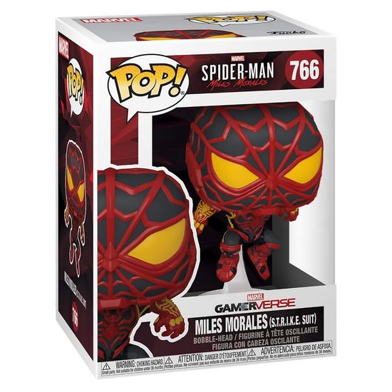 Фигурка Funko POP! Bobble Marvel Games Miles Morales Miles S.T.R.I.K.E. Suit 50151