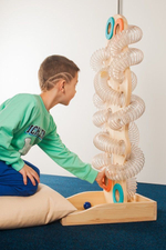 Настольный лабиринт с трубкой вертикальный