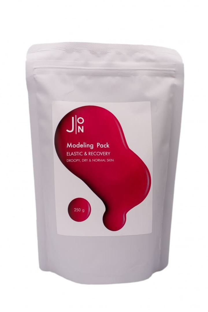 Маска для лица J:ON Elastic and Recovery Modeling Pack Альгинатная Эластичность и восстановление 250 г