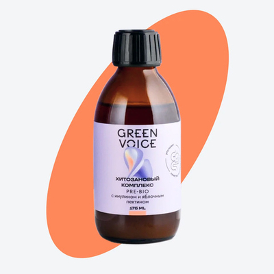 Хитозановый комплекс pre-bio "Green Voice", 175 мл