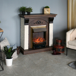 Каминокомплект Real Flame Corfino NT с очагом Fobos Lux Brass