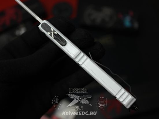 Фронтальный нож Microtech Ultratech Storm Trooper 121-1STD S/E с клинком из стали Böhler M390