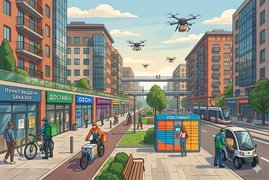 ПВЗ обгоняют традиционную розницу в Москве и Питере