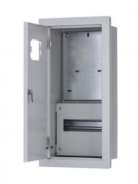 Корпус учетный встраиваемый ЩРУВ-3/9 550х280х160 3ф 9мод. IP31 метал. DEKraft 30306DEK