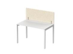 Экран фронтальный / боковой, без декора, без фурнитуры 100х1,2х40