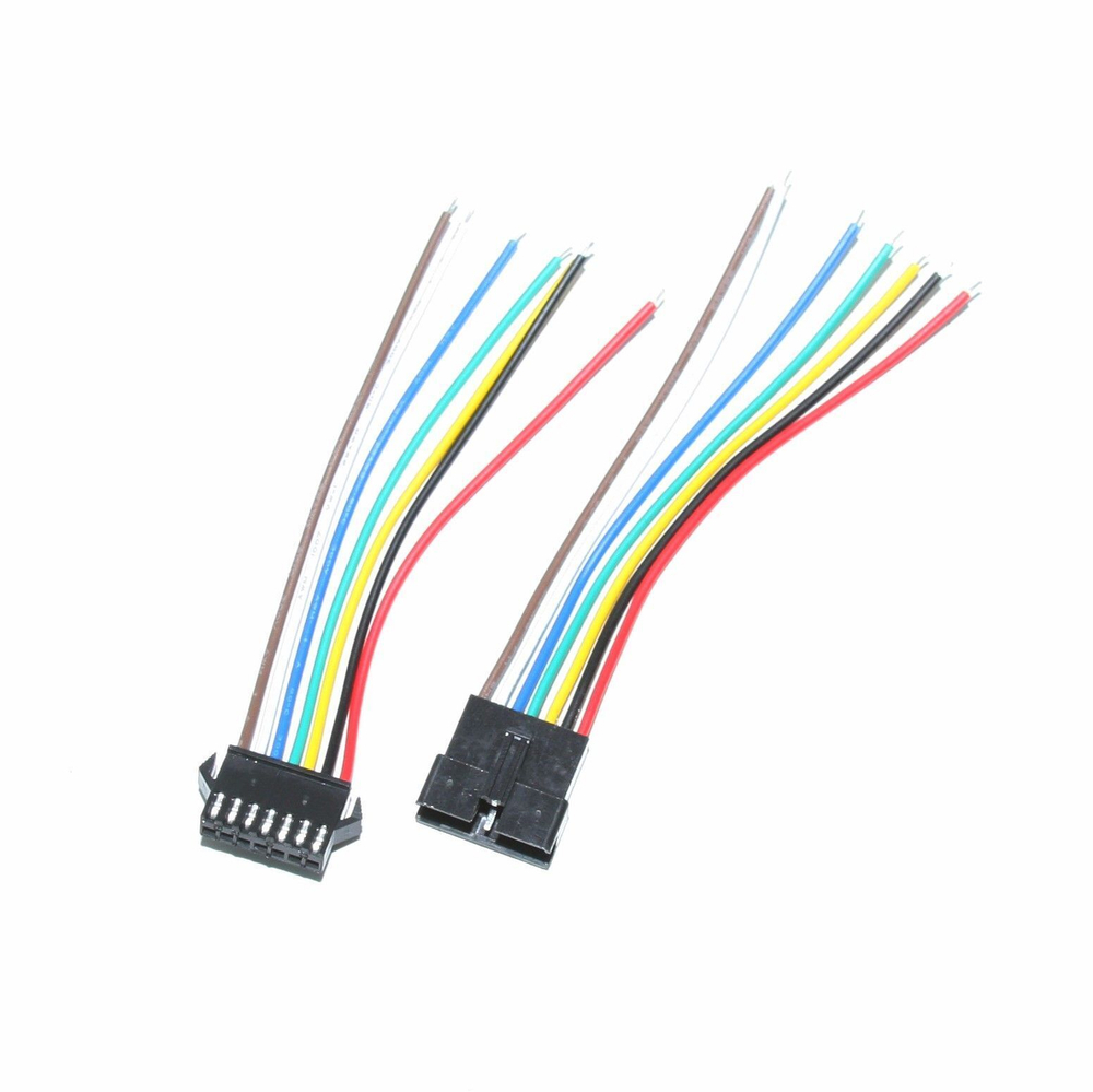 Коннектор разъем SM 2.54мм 7 pin мама-папа