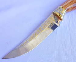 Нож " "С головой пантеры №1"