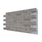 Негорючая термопанель ППС PRO BestPoint Exclusive Cement Dark 0,612 м², 1020x600 мм