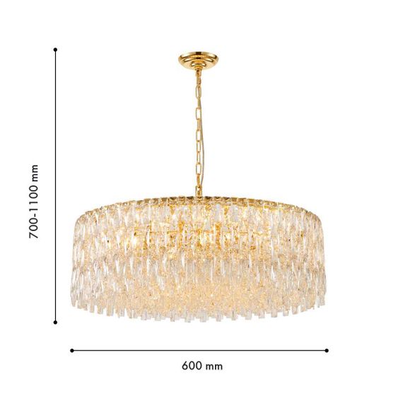 Подвесная люстра Favourite Robby 4722-18P