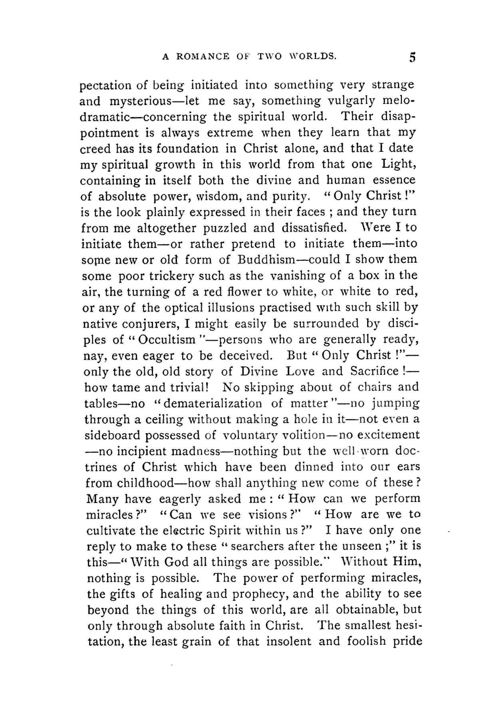 A Romance of Two Worlds | Marie Corelli