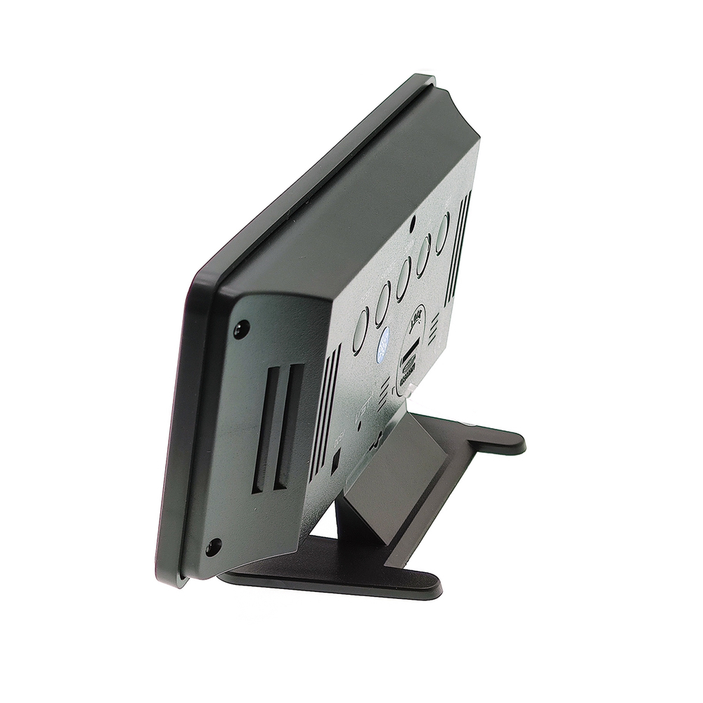 Часы зеркальные VST-888-5 синие свечение