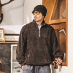 мужской свитшот в американском ретро стиле из новой коллекции весна-осень