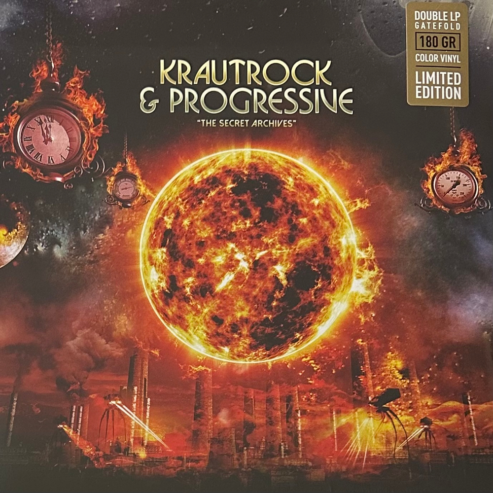 Сборник Krautrock & Progressive "The Secret Archives" 2LP (Франция 2020г.) Color