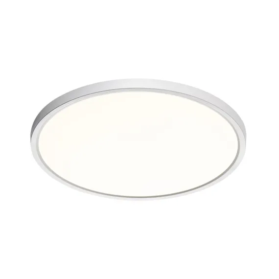 7659/32L MITRA LED SN 089 Светильник пластик/белый LED 32Вт 3000/4000K D400 IP40 ALFA WHITE