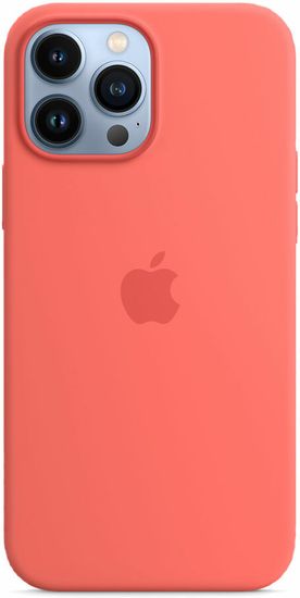 Чехол Apple MagSafe для iPhone 13 Pro Max, силикон, «розовый помело»