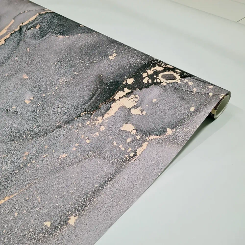 Фотообои мрамор абстракция флюид "Флюид #1", 420см x 270см, флизелин премиум моющиеся GradientArt FLU1420270N