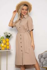 Платье Фруктовый коктейль (бежевое) П13656-18М LT Collection