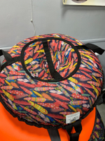 Санки-ватрушка (тюбинг) ПОКАТУШКИ на молнии D-0,65м С РИС(верх-OXFORD 600Print,низ-ТЕНТ 550гр/кв.м,)