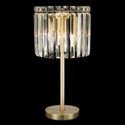 Citilux Джейн CL306833 Хрустальная настольная лампа Бронза