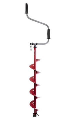 Ледобур BURAN 150(L) левое вращение (цельнотянутый шнек)