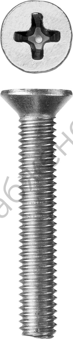 ЗУБР DIN 965 кл. пр. 4.8, M5 x 35 мм, винт с потайной головкой, цинк, 5 кг (303110-05-035)