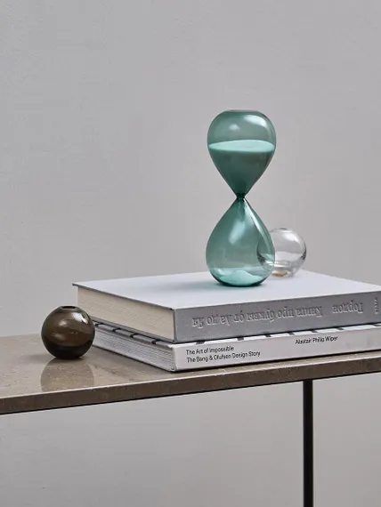 Часы песочные timeless, 30 минут, бирюзовые