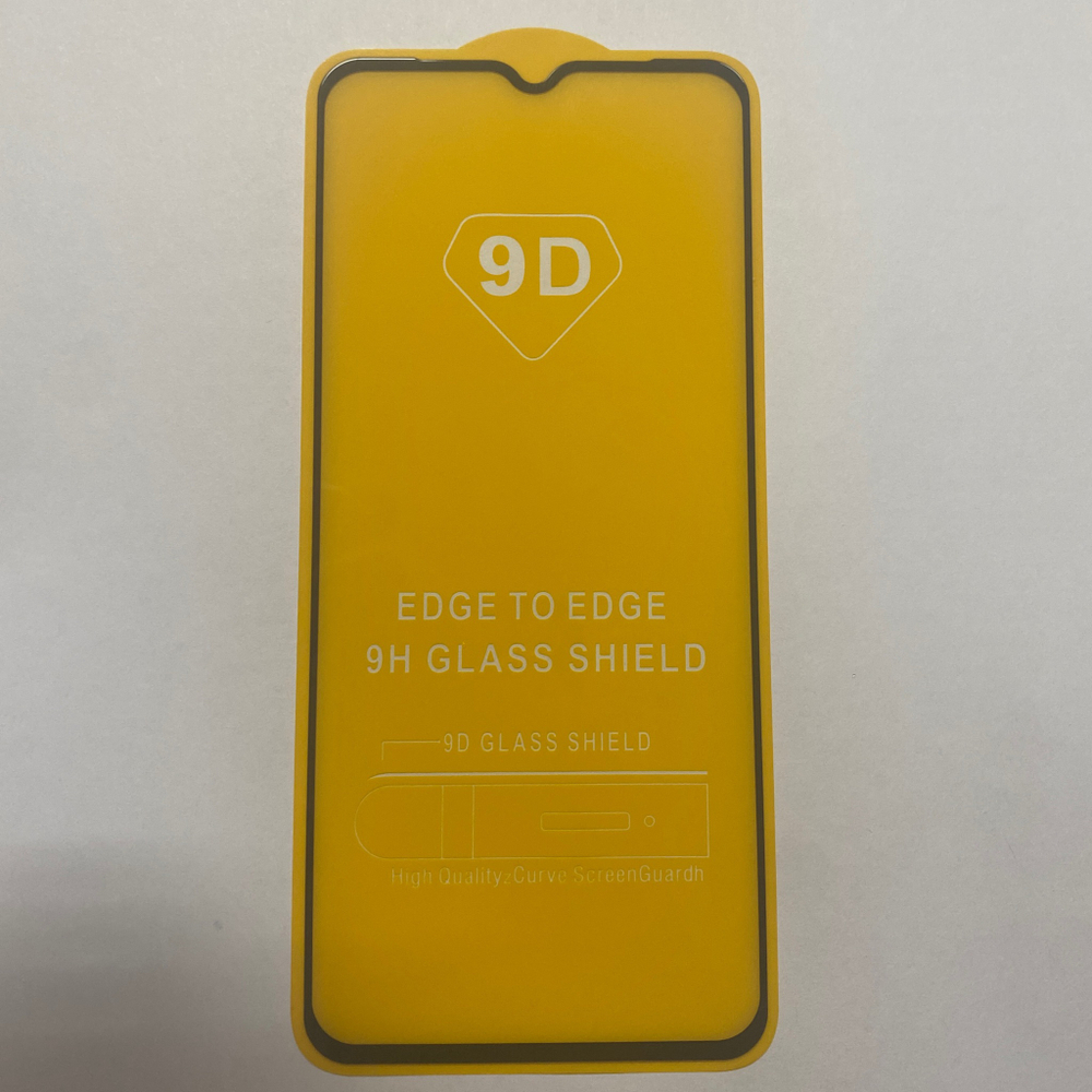 Защитное стекло "Полное покрытие" для Realme C11/C15 Черное