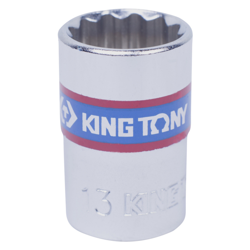Головка торцевая стандартная двенадцатигранная 3/8&quot;, 13 мм KING TONY 333013M