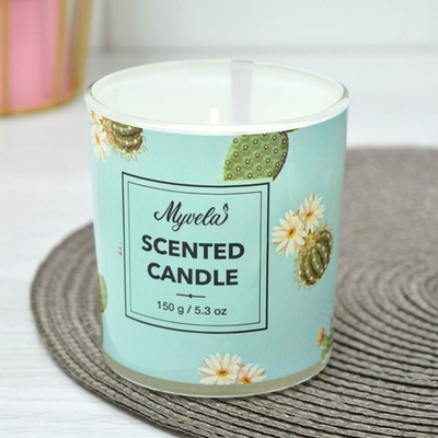 Свеча ароматическая микс Мускус, Ваниль, Кокос