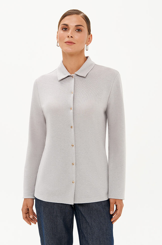 23389 Блузка женская (серый)