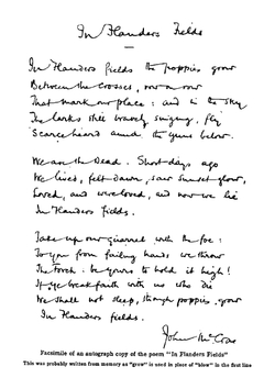 In Flanders Fields: And Other Poems | John McCrae