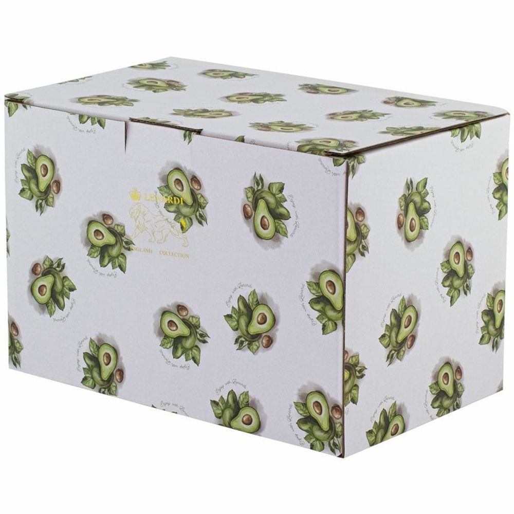 Lenardi 109-072 Чайник 1200мл АВОКАДО в под.уп.(х12)Фарфор