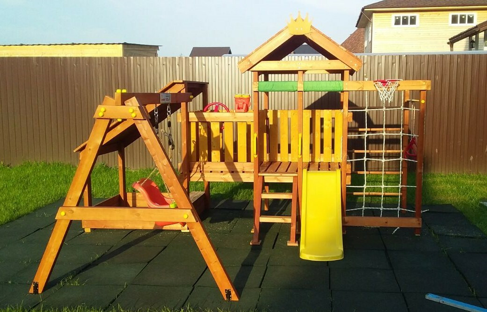 Деревянная игровая площадка для малышей Baby - 12 (Play)