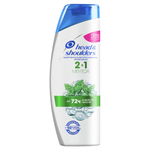 HEAD & SHOULDERS 400 мл. Шампунь и бальзам-ополаскиватель против перхоти 2в1 Ментол